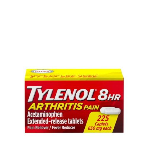 Tylenol 8 Hour Arthritis & Joint Pain Acetaminophen Caplets; 225 Count Tylenol 8 Hour Arthritis & Joint Pain Acetaminophen Caplets; 225 Count